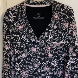 Soma Love Care Support Hope Pajama Top - Size Large